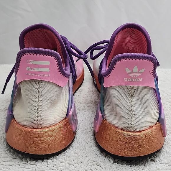 PHARRELL x ADIDAS HUMAN RACE NMD FESTIVAL PINK ROSEGOLD MENS 11.5 CUSTOMIZED - Picture 11 of 16